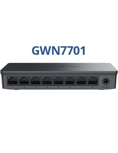 Grandstream Unmanaged Network Switch 8 X Gige - GR-GWN7701