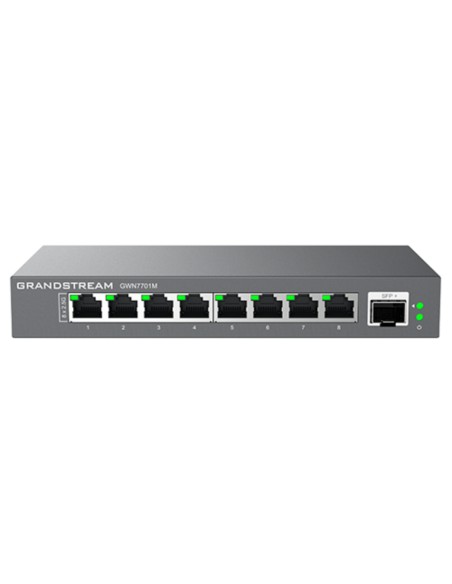 Grandstream Unmanaged 2.5 Multi-Gigabit Switch, 8 GR-GWN7701M Grandstream Unmanaged 2.5 Multi-Gigabit Switch, 8 GR-GWN7701M