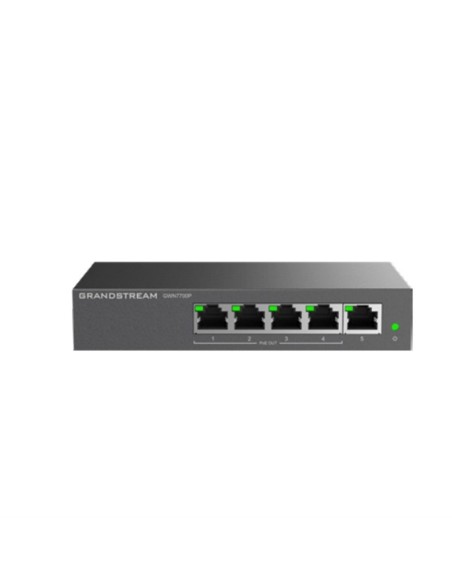 Grandstream Unmanaged Network Switch, 5 X Gige (4 GR-GWN7700P