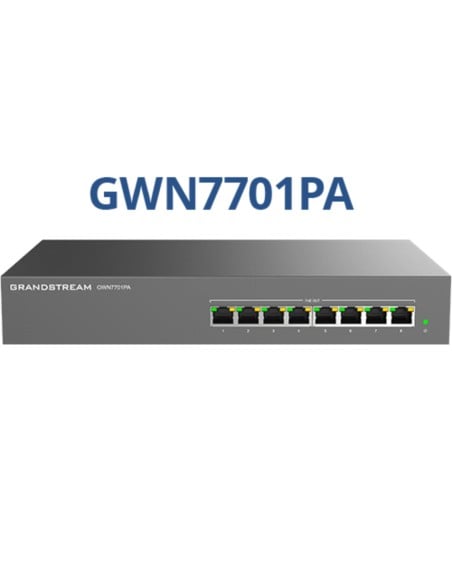 Grandstream Unmanaged Network Switch 8 X Gige (8 GR-GWN7701PA