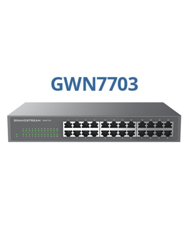 Grandstream Unmanaged Network Switch 24 x Gige - GR-GWN7703