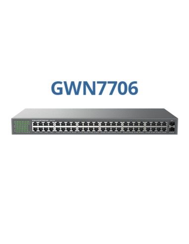 Grandstream Unmanaged Network Switch 48 x Gige 2 GR-GWN7706