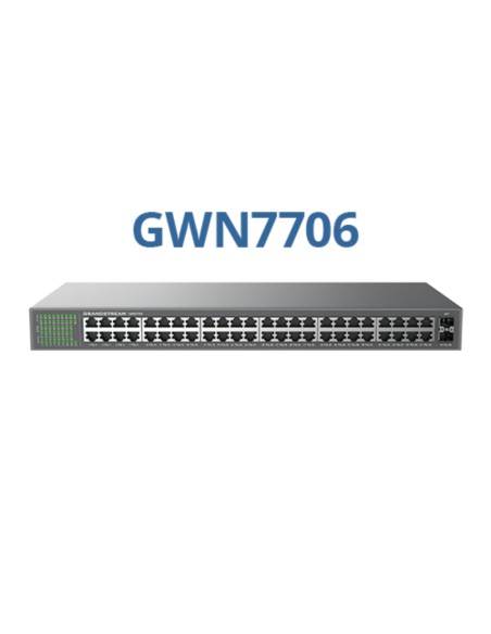 Grandstream Unmanaged Network Switch 48 x Gige 2 GR-GWN7706 Grandstream Unmanaged Network Switch 48 x Gige 2 GR-GWN7706