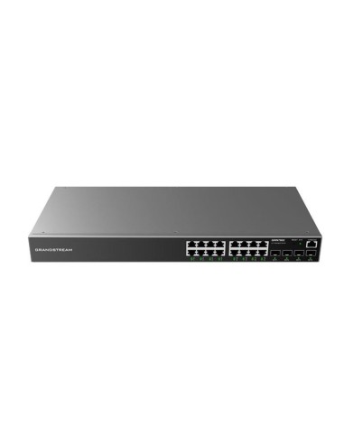 Grandstream Enterprise Layer 2+ Managed Network Switch 16 x GigE 4 x SFP - GR-GWN7802