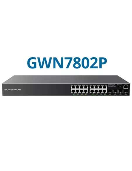 Grandstream Enterprise Layer 2+ Managed PoE GR-GWN7802P Grandstream Enterprise Layer 2+ Managed PoE GR-GWN7802P