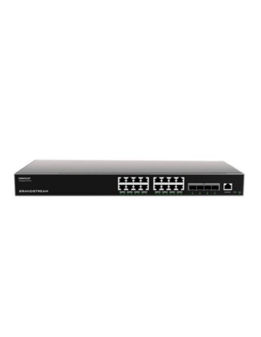 Grandstream Enterprise Layer 3 Managed PoE Network Switch 16 x GigE 4 x SFP+ - GR-GWN7812P