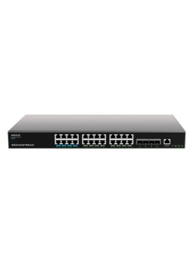 Grandstream Enterprise Layer 3 Managed PoE Network Switch 24 x GigE 4 x SFP+ - GR-GWN7813P