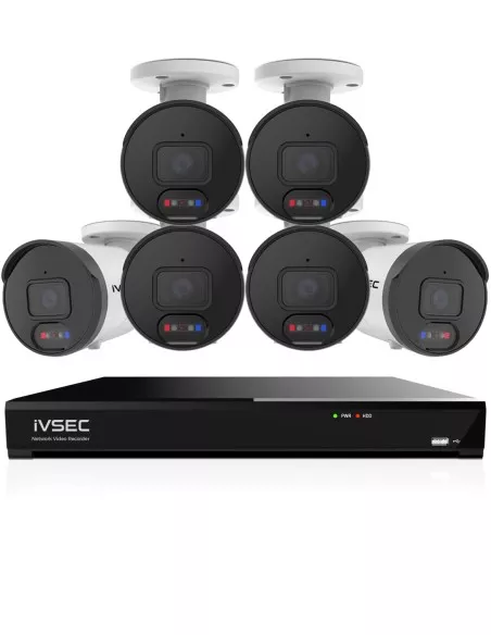IVSEC 12MP 6K AI 2TB 8CH 6x1250B Bullet Cameras IVK8L-12506B IVSEC 12MP 6K AI 2TB 8CH 6x1250B Bullet Cameras IVK8L-12506B