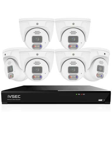 IVSEC 12MP 6K AI 2TB 8CH 6x1250D Dome Cameras UHD NVR CCTV Security System (8x6)