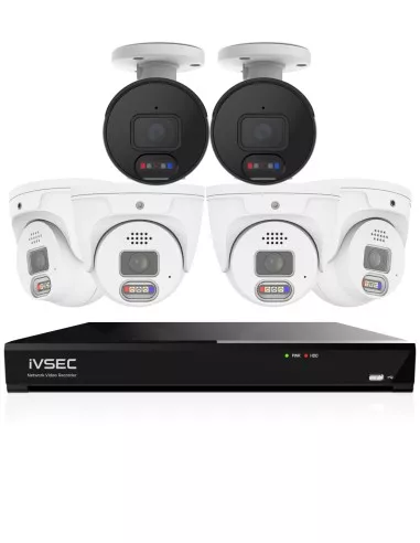 IVSEC 12MP 6K AI 2TB 8CH 4x1250D + 2x1250B IVK8L-12504D2B