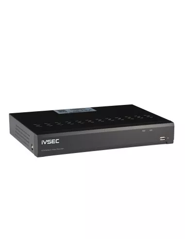 IVSEC 12MP 6K AI 2TB 8CH 4x1250B + 4x1250D IVK8L-12504B4D