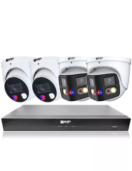 VIP Vision 8MP 8600 Series 8Ch AI IP NVR 2TB 2x NKPRO-88602D2DD