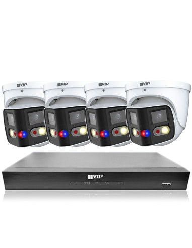 VIP Vision 8MP 8600 Series 8Ch AI IP NVR 2TB 4x NKPRO-886804DD