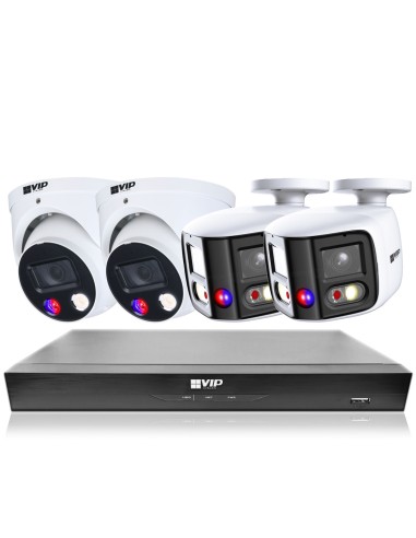 VIP Vision 8MP 8600 Series 8Ch AI IP NVR 2TB 2x NKPRO-88602D2BD