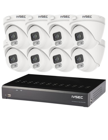 iVSEC LX-Series 4MP 8CH 2TB NVR 8 x POE Security LVK-0008