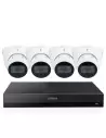 Dahua 4MP AI NVR 4Ch 2TB HDD WizSense Motorised Starlight Turret Cameras - 3X66-K4044TM-W