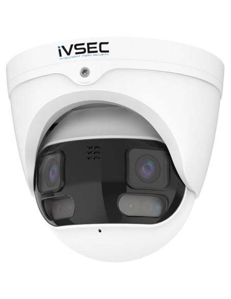 iVSEC 8MP 4K-UHD Panoramic AI Dual-Lens LED Smart IVNC544ADX iVSEC 8MP 4K-UHD Panoramic AI Dual-Lens LED Smart IVNC544ADX