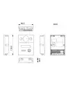 VIP Vision Entry Series 2-Wire H-Series Complete Intercom Kit - INTKIT-H