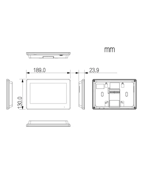VIP Vision Entry Series 2-Wire H-Series Complete INTKIT-H VIP Vision Entry Series 2-Wire H-Series Complete INTKIT-H