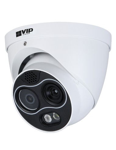 VIP Vision 4MP AI Hybrid Thermal Series IP Dome Surveillance Camera - VSIPTC-4DIRG