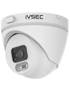 IVSEC 4MP 2-PACK Turret Dome 88° SMD Mic ONVIF Security IP IVNC000XA-2PK 2