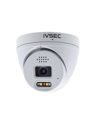 IVSEC 4MP 2-PACK Turret Dome 95° SMD Colour Night IVNC119XA-2PK
