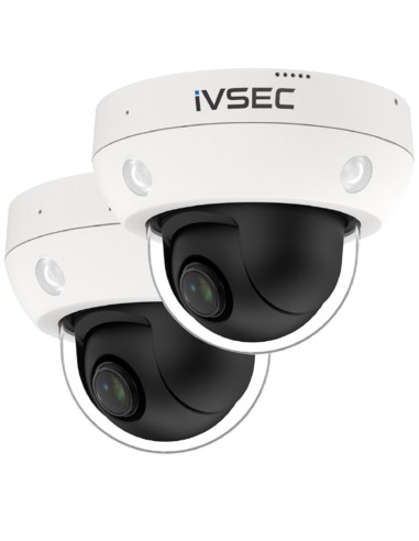 IVSEC 4MP 2-PACK IP Motorised Zoom PTZ Security Camera 50fps PoE 20m IR Range - IVNC550ADX-2PK