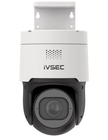 IVSEC 8MP 4K Ultra-HD PTZ Security Camera with Motorised Pan Tilt Zoom Night Vision and 2-Way Audio - IVNC522XA