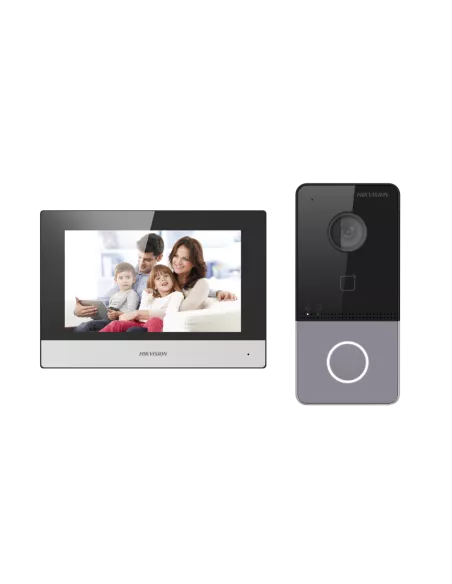 Hikvision 2MP IP PoE Video Intercom Kit WiFi DS-KIS603-P2 Hikvision 2MP IP PoE Video Intercom Kit WiFi DS-KIS603-P2