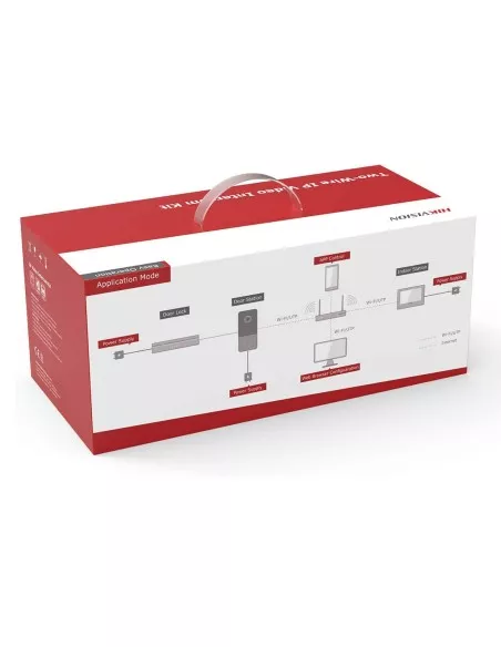 Hikvision 2MP IP PoE Video Intercom Kit WiFi DS-KIS603-P Hikvision 2MP IP PoE Video Intercom Kit WiFi DS-KIS603-P