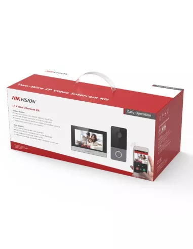 Hikvision 2MP IP PoE Video Intercom Kit WiFi DS-KIS603-P2