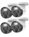 Swann Master-Series Add-on 4K Night2Day Bullet Security Camera 875WLB Spot Light 4-Pack – Enhanced Surveillance