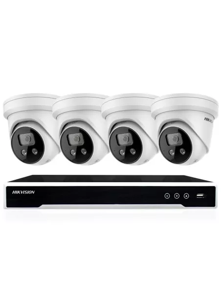 Hikvision 8MP 4 x IP Acusense Outdoor 4MM Turret HIK88M-4D-386-4T Hikvision 8MP 4 x IP Acusense Outdoor 4MM Turret HIK88M-4D-386-4T