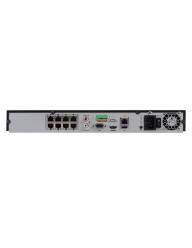 Hikvision 8MP 4K-UHD 8CH NVR 4TB 8x PoE 2.8MM LED HIKI88M-8D-386-4T