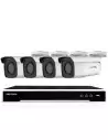 Hikvision 4Ch 4TB NVR 6MP 4x IP Acusense Outdoor 2.8mm CCTV Bullet Kit - HIK46M-4B-386-4T