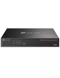 TP-Link VIGI 8MP 4K UHD 8Ch PoE+ 113W V1.2 VIGI-NVR1008H-8MP