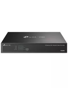 TP-Link VIGI 8MP 4K-UHD VIGI 8 Channel PoE+ 113W V1.2 NVR - VIGI-NVR1008H-8MP