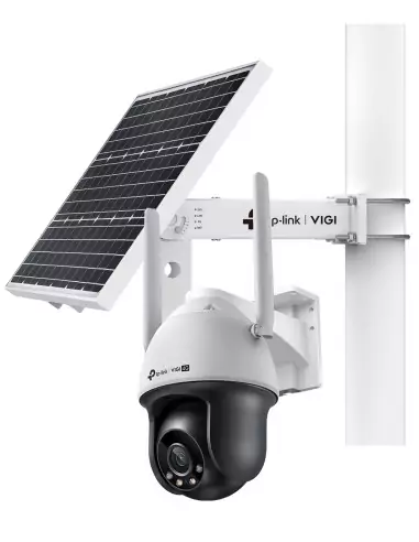 TP-Link VIGI 4MP Full-Colour 4G Pan Tilt Site VIGI-C540-4G-SP6020