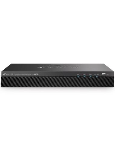 TP-Link VIGI 8MP 4K-UHD 8 Channel PoE+ Network Video Recorder - VIGI-NVR2008H-8MP