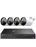 TP-Link VIGI 8MP 8Ch IP NVR 2TB Full-Colour 4x Bullet Camera Kit - VIGI8-C385-4B (8x4)