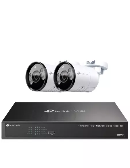 TP-Link VIGI 5MP Super HD 4Ch IP NVR Full-Colour VIGI4-C355-2B TP-Link VIGI 5MP Super HD 4Ch IP NVR Full-Colour VIGI4-C355-2B