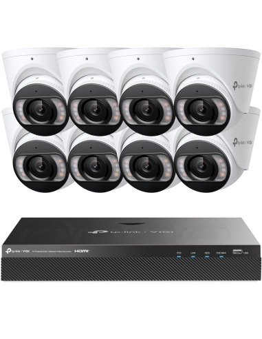 TP-Link VIGI 8MP 4K-UHD 16 Channel IP NVR 4TB VIGI16-C485-8D
