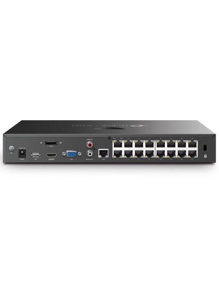 TP-Link VIGI 8MP 4K-UHD 16 Channel IP NVR 4TB VIGI16-C385-8B TP-Link VIGI 8MP 4K-UHD 16 Channel IP NVR 4TB VIGI16-C385-8B