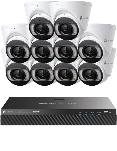 TP-Link VIGI 8MP 4K-UHD 16 Channel IP NVR 4TB VIGI16-C485-10D