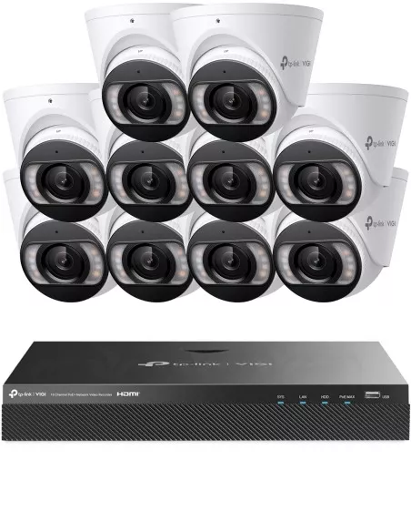 TP-Link VIGI 8MP 4K-UHD 16 Channel IP NVR 4TB VIGI16-C485-10D