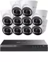 TP-Link VIGI 8MP 4K-UHD 16 Ch IP NVR 4TB Full-Colour 10 Dome Cam Kit - VIGI16-C485-10D (16x10)