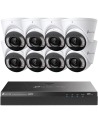 TP-Link VIGI 5MP Super HD 16 Ch IP NVR 4TB Full-Colour 8 Dome Cam Kit - VIGI16-C455-8D (16x8)
