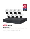 Dahua WizSense AI 8-Channel 4K Surveillance Kit with 8x 8MP HDW3866EMP-S-AUS and NVR4108HS-8P-AI/ANZ Recorder