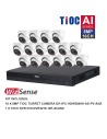 Dahua WizSense AI TiOC 16Ch Kit inc 16x HDW3849H-AS-PV-ANZ & 1x NVR4216-16P-AI/ANZ
