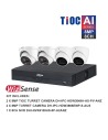 Dahua WizSense 8MP 4K AI TiOC 8-Channel Kit 2x HDW3866EMP-S-AUS 2x HDW3849H-AS-PV-ANZ & NVR4108HS-8P-AI/ANZ